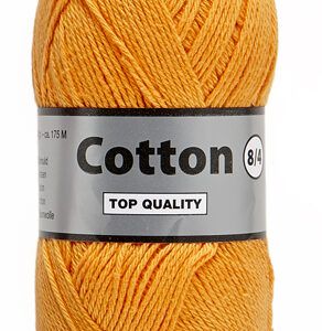 Lammy cotton 8/4, orange, 50 g, nr. 41