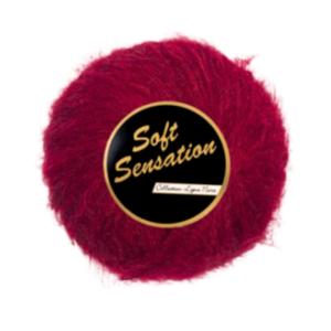 Soft Sensation, 25 g, mørkerød, nr. 42