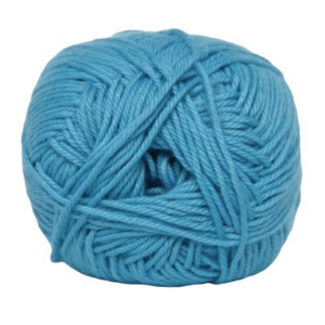 Cotton nr. 8, aqua, 50 g, nr. 731