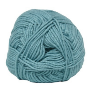 Cotton nr. 8, turkis, 50 g, nr. 6029