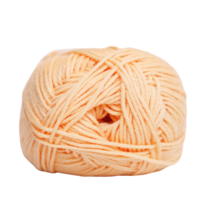 Cotton nr. 8, lys orange, 50 g, nr. 1020