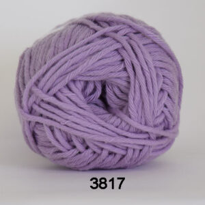 Cotton 8/8, lilla, 50 g, nr. 3817