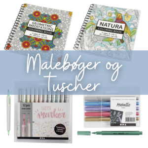 Malebøger og tuscher