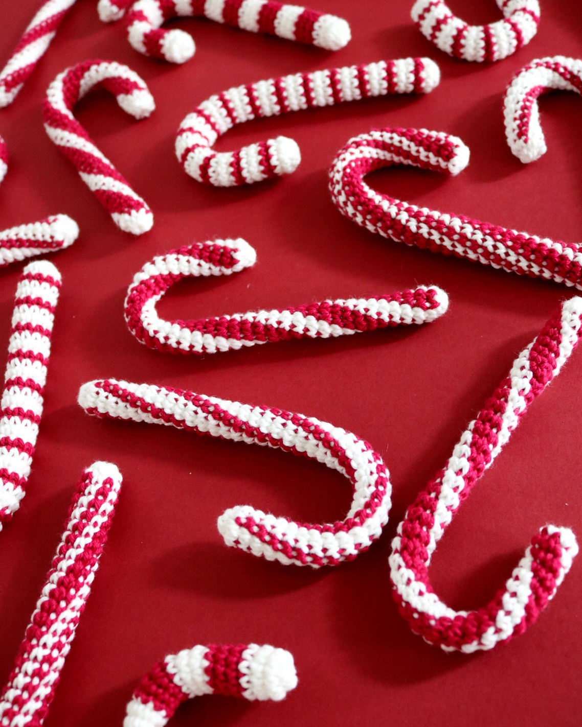 Slikstok samling, hækleopskrift – 6 opskrifter på slikstokke – Niah Design