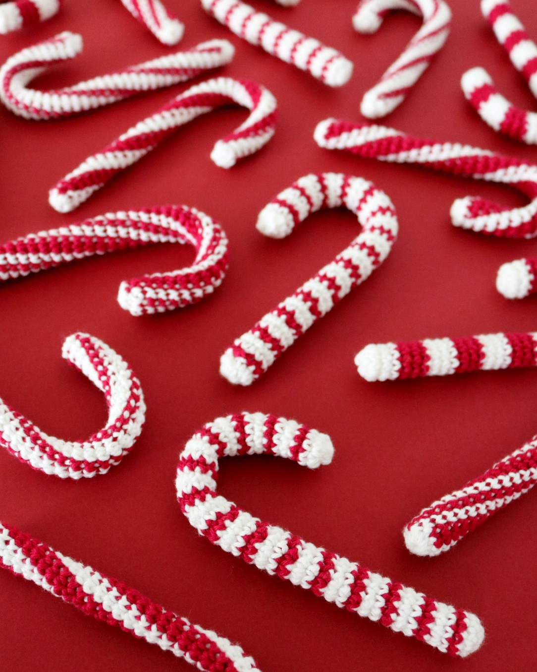 Slikstok samling, hækleopskrift – 6 opskrifter på slikstokke – Niah Design