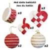 13 stk Julepynt hæklekit (1)