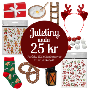 Juleting under 25 kr