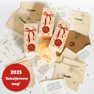 'Julius flytter ind - Julestjernens Magi', 25 breve fra nissen med tilbehør, julekalender 2025