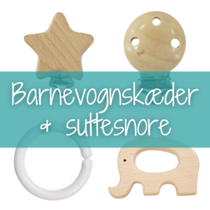 Barnevognskæder og suttesnore