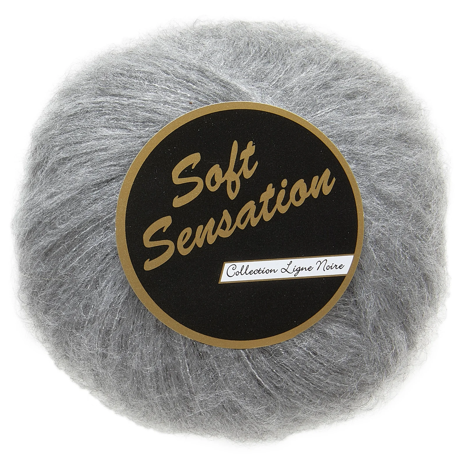 Soft Sensation med Lurex, 25 g, grå, nr. 605