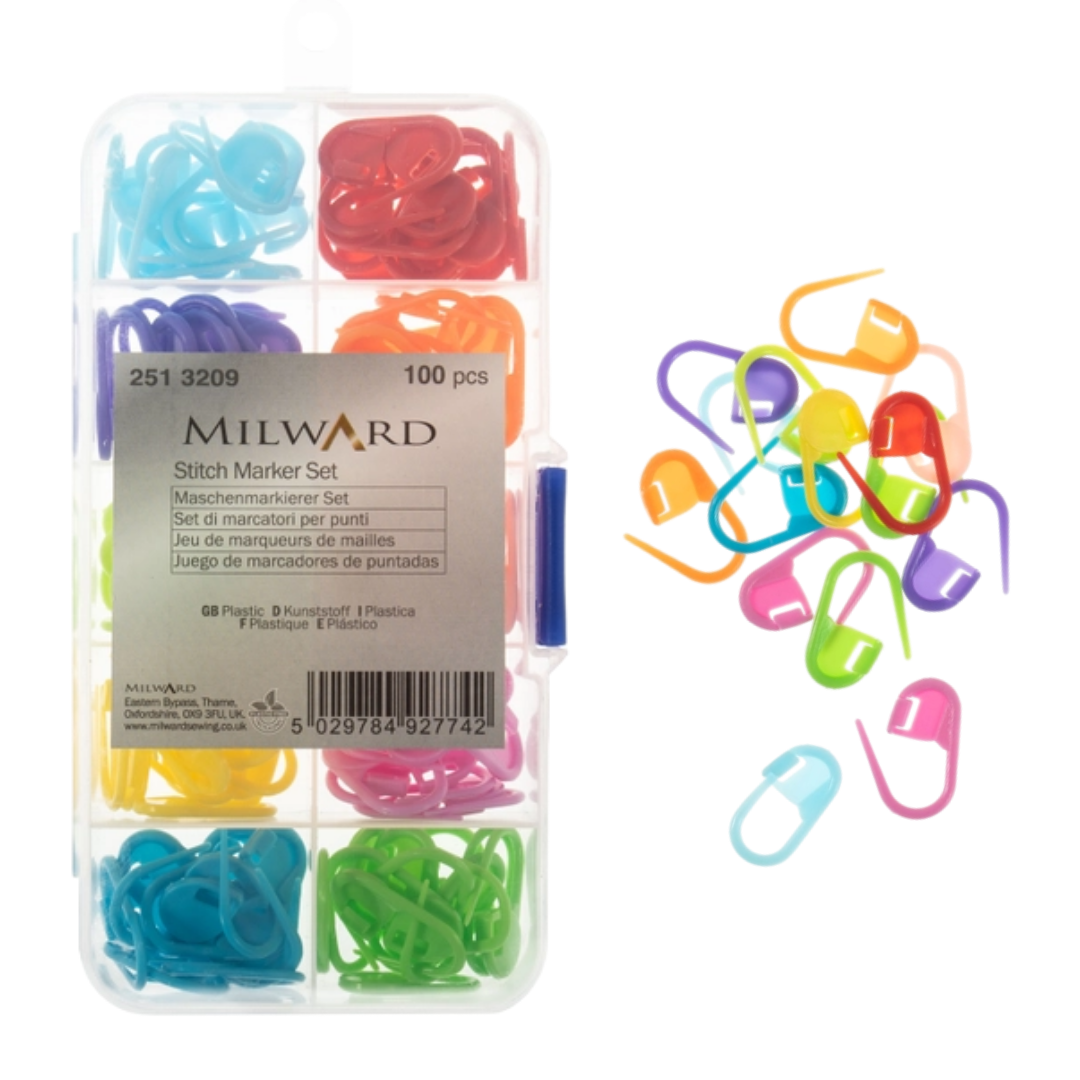 Milward maskemarkører i æske, 100 stk
