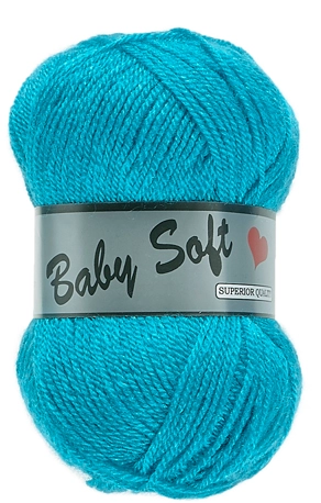 Baby Soft, turkis, 50 g, nr. 48