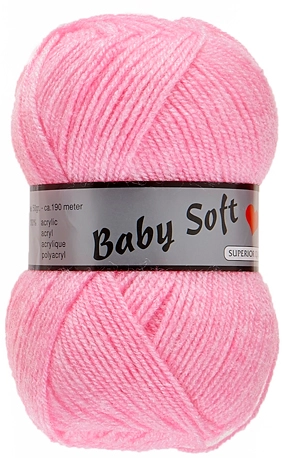 Baby Soft, lyserød, 50 g, nr. 712
