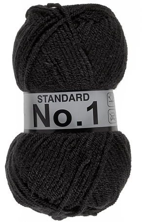 Standard No. 1, sort, 50 g, nr. 1