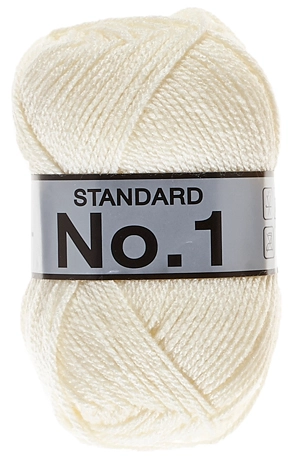 Standard No. 1, råhvid, 50 g, nr. 16