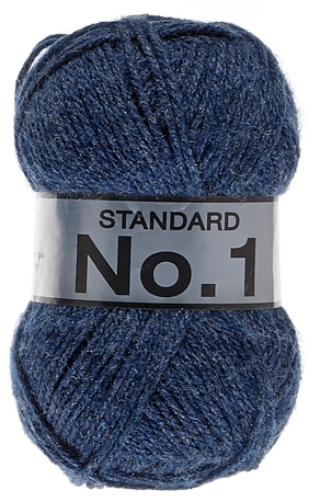Standard No. 1, mørk jeansblå, 50 g, nr. 24