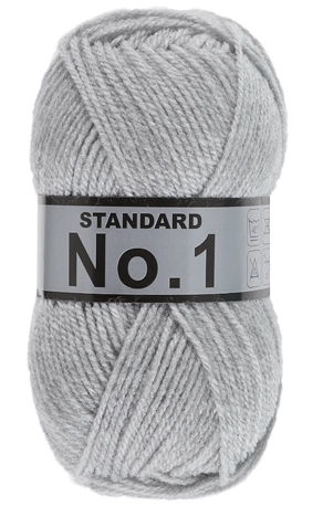 Standard No. 1, lysegrå, 50 g, nr. 38