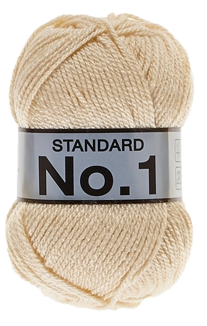 Standard No. 1, lys beige, 50 g, nr. 66