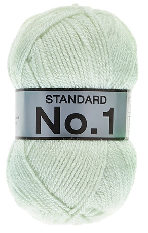 Standard No. 1, pastel grøn, 50 g, nr. 185