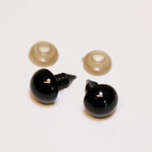 Sikkerhedsøjne, 1 sæt, 10 mm