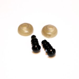 Sikkerhedsøjne, 1 sæt, 5 mm