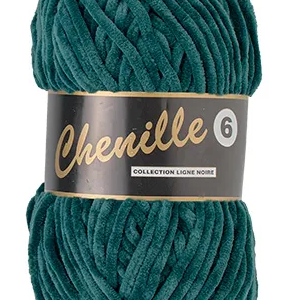 Chenille 6, petrol, 100 g, nr. 72