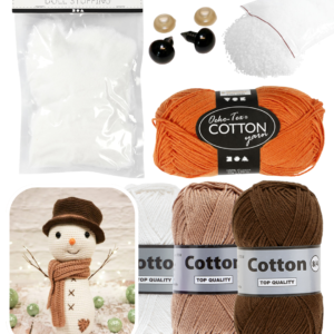 Materialer til Snemanden Frosty