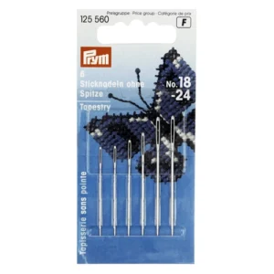 Prym Stramajnåle uden spids, nr 18-24, 6 stk