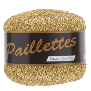 Paillettes, guld, 25 g, nr. 402