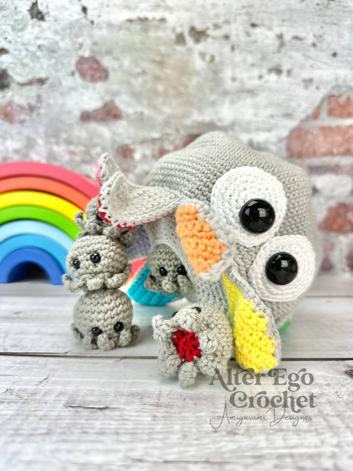 Sprutte Vendespil, Digital hækleopskrift - Billede 3