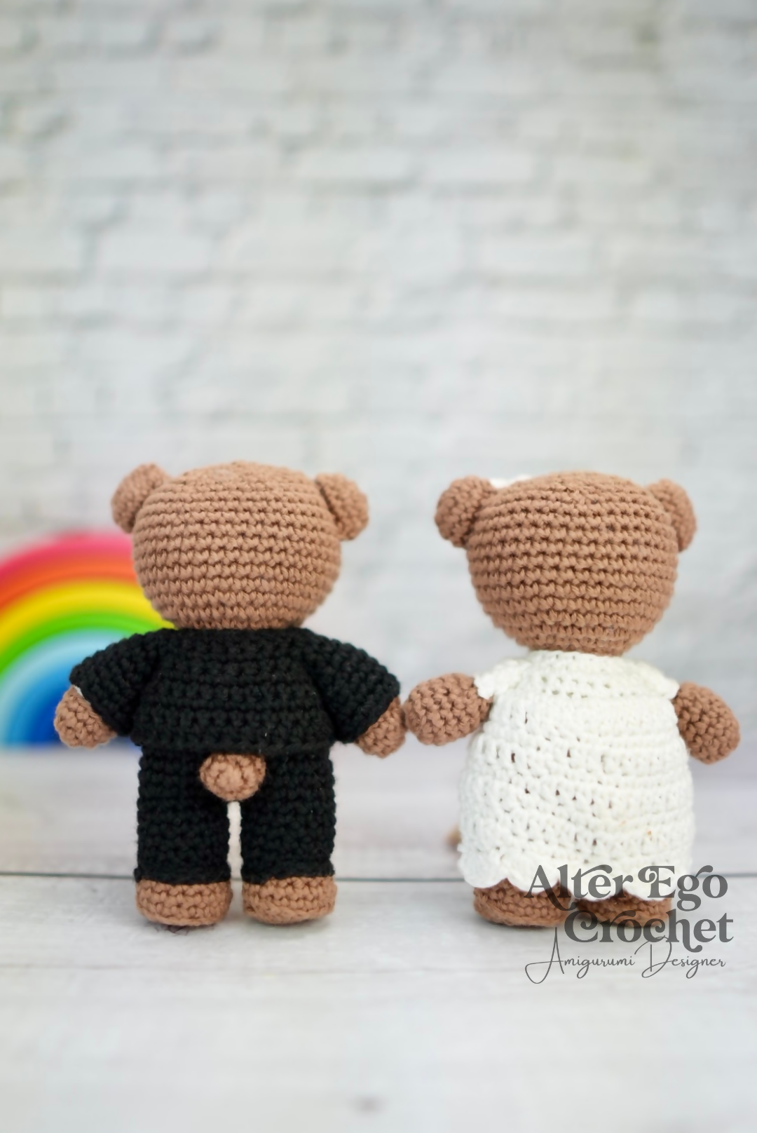 Bjørnebryllup, Digital hækleopskrift - Billede 2