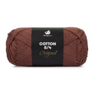 Mayflower Cotton 8/4, Rødbrun, 50 g, nr. 1437