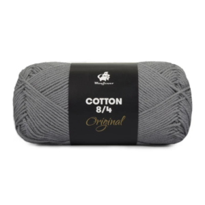Mayflower Cotton 8/4, Askegrå, 50 g, nr. 14108