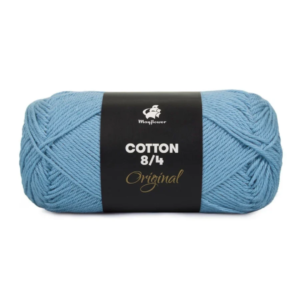 Mayflower Cotton 8/4, Støvet Lyseblå, 50 g, nr. 14110