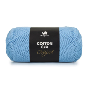 Mayflower Cotton 8/4, Frost Blå, 50 g, nr. 14115