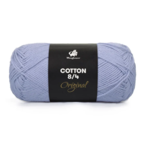 Mayflower Cotton 8/4, Støvet Pastelblå, 50 g, nr. 14116