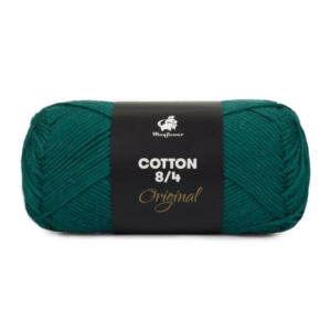 Mayflower Cotton 8/4, Mørk Nåletræ, 50 g, nr. 14123