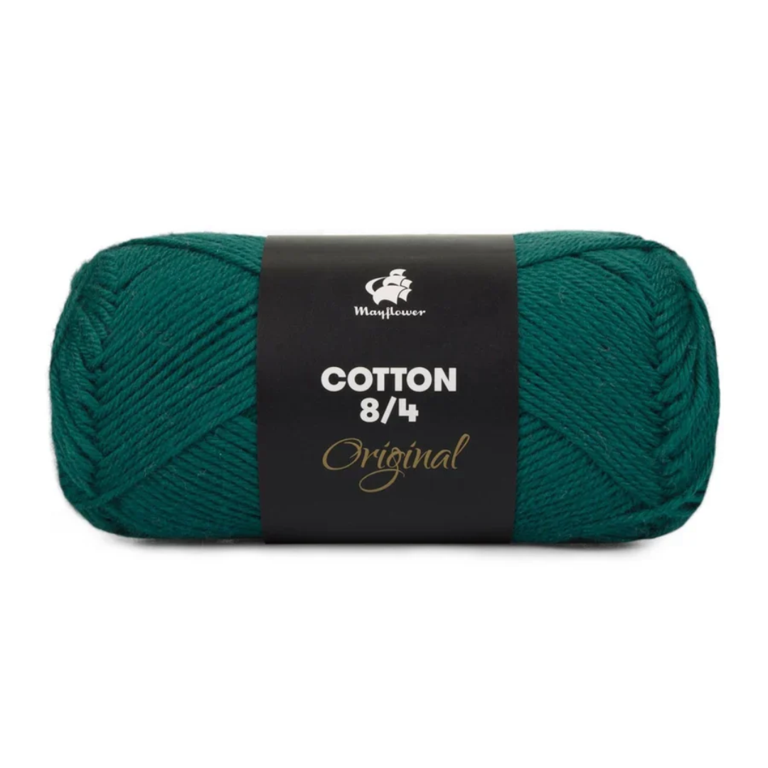 Mayflower Cotton 8/4, Mørk Nåletræ, 50 g, nr. 14123