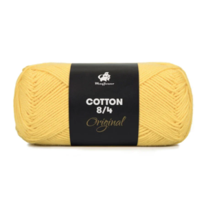 Mayflower Cotton 8/4, Påskegul, 50 g, nr. 14128