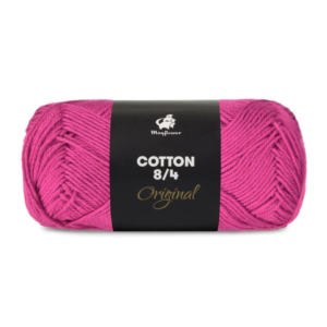 Mayflower Cotton 8/4, Kirsebærrød, 50 g, nr. 1470