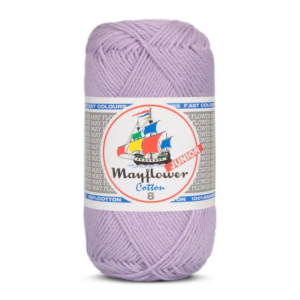 Mayflower Cotton Junior 8/4, Syren, 50 g, nr. 1478