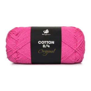 Mayflower Cotton 8/4, Pink, 50 g, nr. 1410