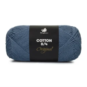 Mayflower Cotton 8/4, Jeansblå, 50 g, nr. 1421
