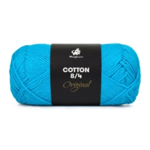 Mayflower Cotton 8/4, Turkis, 50 g, nr. 1424