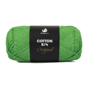 Mayflower Cotton 8/4, Græsgrøn, 50 g, nr. 1476