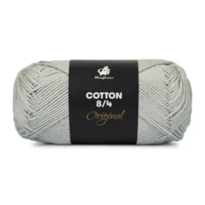 Mayflower Cotton 8/4, Lysegrå, 50 g, nr. 1440