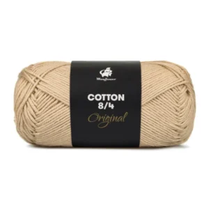 Mayflower Cotton 8/4, Beige, 50 g, nr. 1438