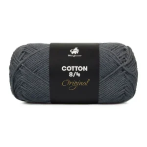 Mayflower Cotton 8/4, Mørkgrå, 50 g, nr. 1442