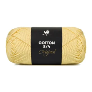 Mayflower Cotton 8/4, Lysegul, 50 g, nr. 1404