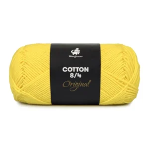 Mayflower Cotton 8/4, Gul, 50 g, nr. 1405